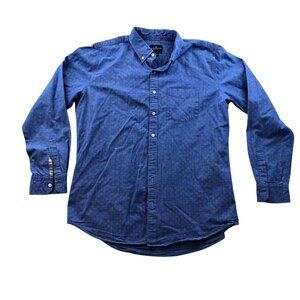 American Eagle Outfitters Mens Shirt Large Tall Long Sleeve Button Up Casual